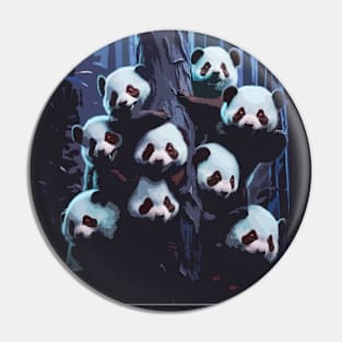 Panda gang Pin