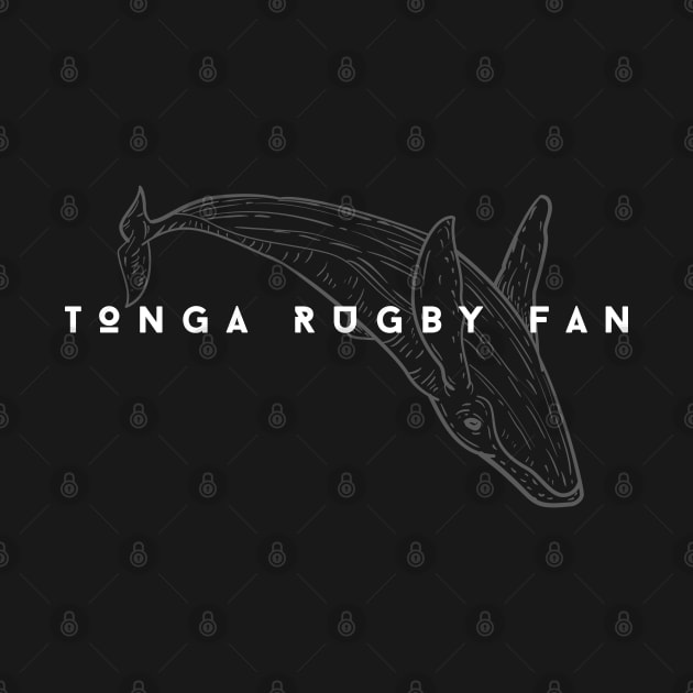 Minimalist Rugby #019 - Tonga Rugby Fan by SYDL