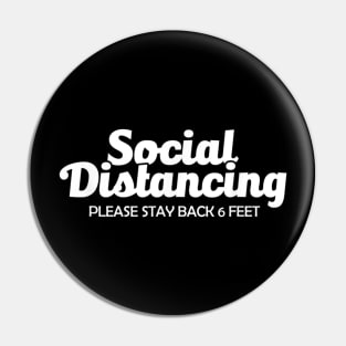 social distance Pin