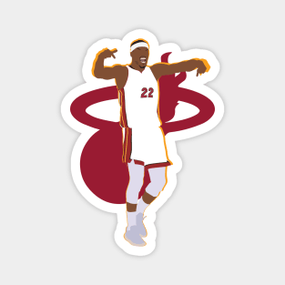 Jimmy Butler 22 M. Heat Collage Magnet