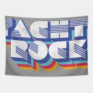 Psychedelic Fade Yacht Rock Party Boat Drinking print Tapestry