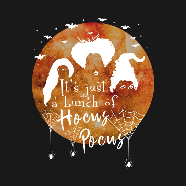 It's Just A Bunch Of Hocus Pocus - Halloween Hair Tshirt by CMDesign