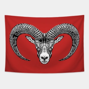 Bighorn Sheep Tapestry