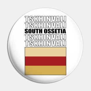 Flag of South Ossetia Pin