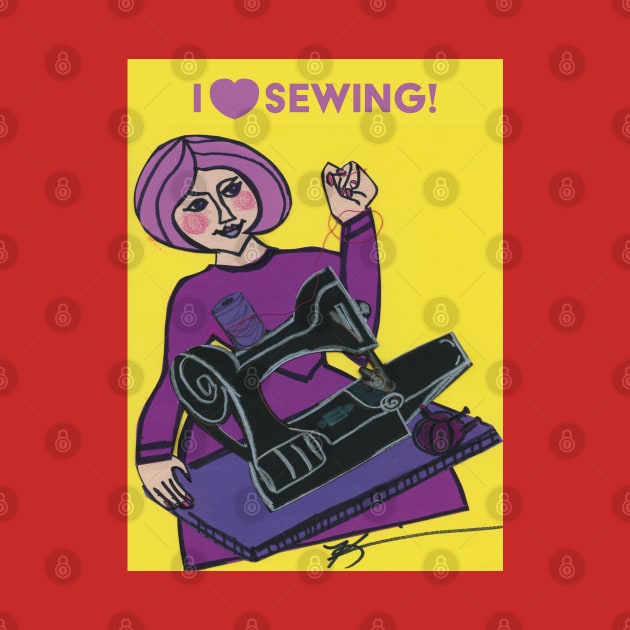 I LOVE SEWING by KRitters