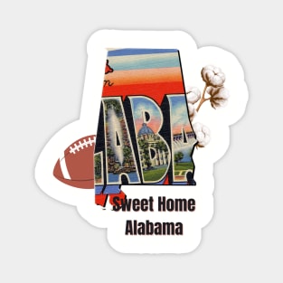 Vintage Sweet Home Alabama Magnet