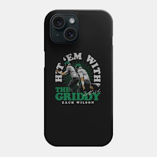 Zach Wilson New York J Griddy Celebration Phone Case