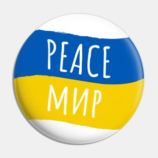 Peace ukraine Pin