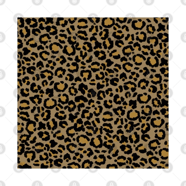 Leopard Pattern in Natural  2 by ButterflyInTheAttic