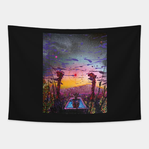 OASIS Tapestry by Jacob Wayne Bryner 