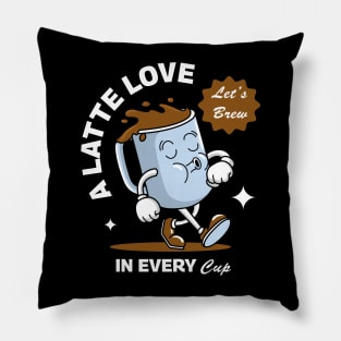 A Latte Love Pillow