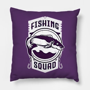 fishing squad Pillow