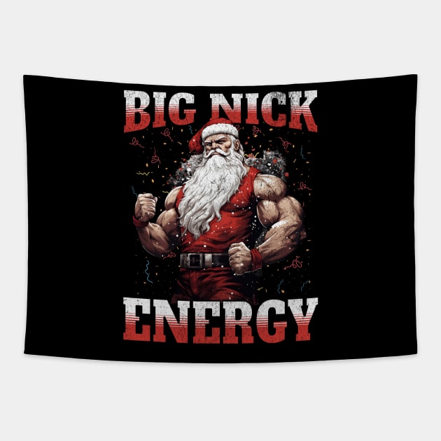 Big Nick Energy Xmas Tapestry by BankaiChu