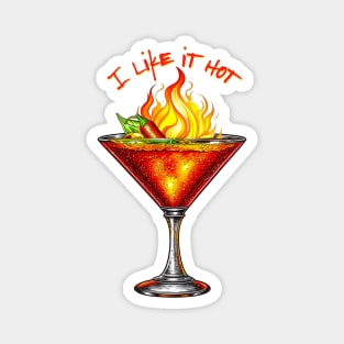Chili Martini Magnet