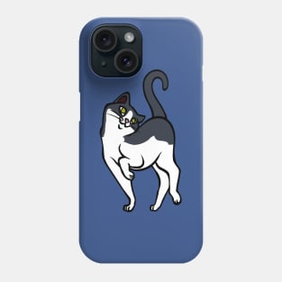 Begging for pettings--Tuxedo Cat 2 Style Phone Case