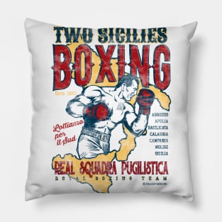 Two Sicilies Boxing Team Pillow