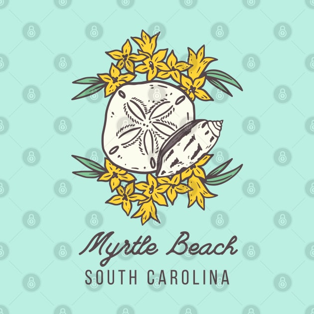 Myrtle Beach South Carolina SC Tourist Souvenir by carolinafound