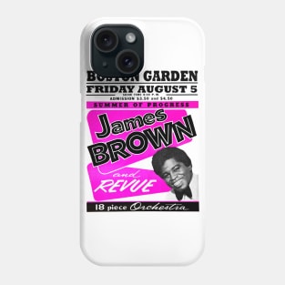 The Godfather of Soul: 1968 Boston MA Phone Case