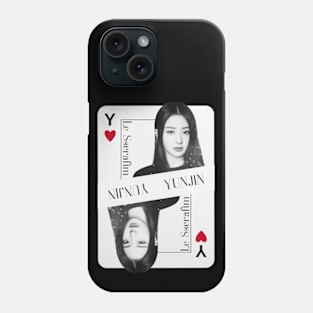 Yunjin Le Sserafim Card Phone Case