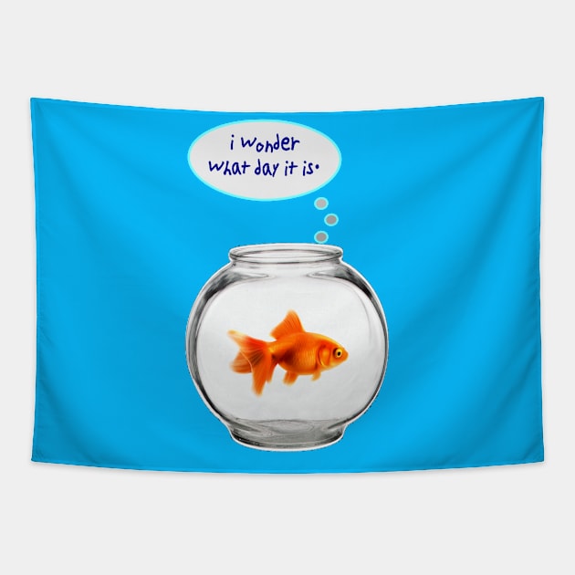 Life in a Fish Bowl Tapestry by Show OFF Your T-shirts!™