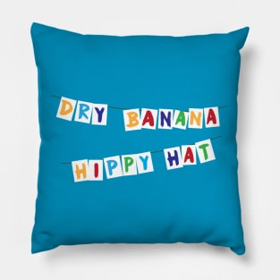 Dry Banana Hippy Hat Pillow