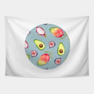 Summer Fruit | Watercolor | Pattern Tapestry