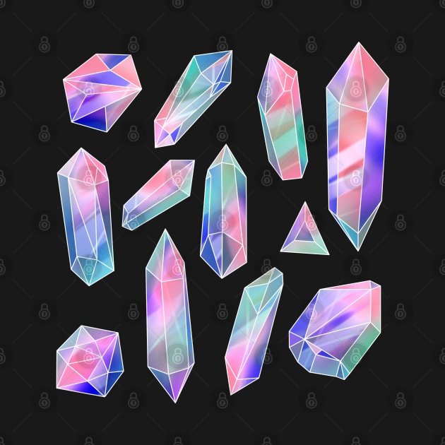 Iridescent crystals by 2dsandy