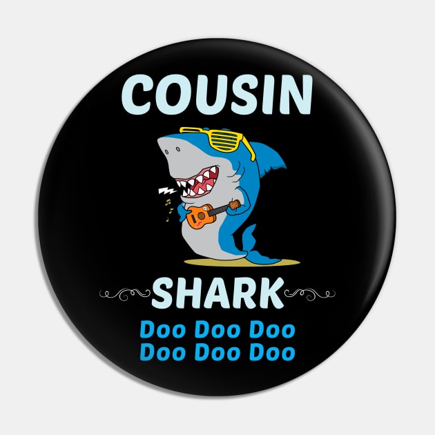 Family Shark 2 COUSIN Pin by blakelan128