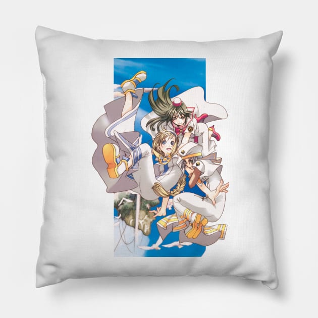 Aria Three Water Fairies Pillow by KokoroPopShop