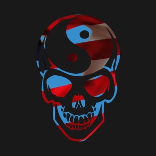 horror skull mask T-Shirt