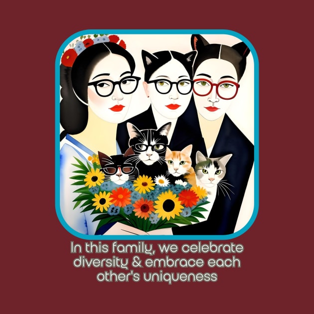 In this family, we celebrate diversity & embrace each other's uniqueness by PersianFMts