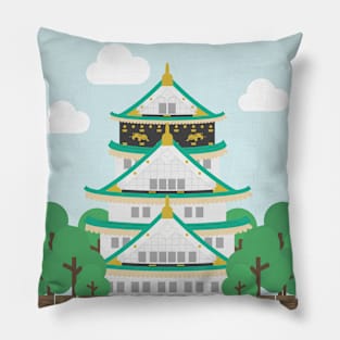 Osaka Castle Pillow