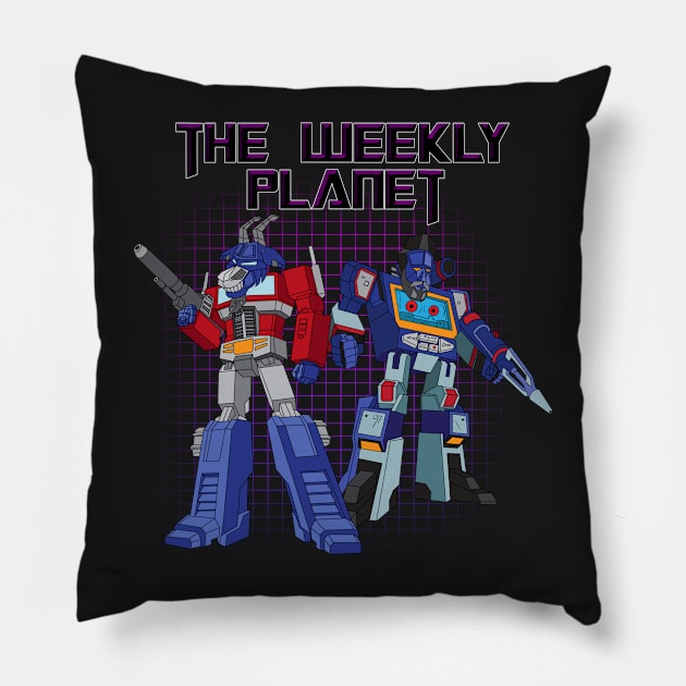 Transpodders Retro Pillow by Fergal_Quigley