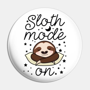 Sloth Mode On Pin