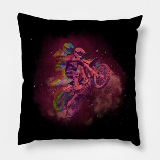 Motorcycle man Pillow