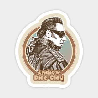 Andrew Dice Clay /\/\/ Retro Style Fan Design Magnet