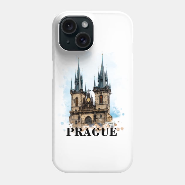 czech republic Phone Case by Polli