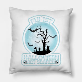 Kids My 1st Halloween Act Scared Costume Pillow