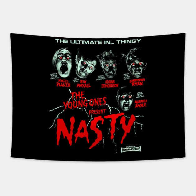 The Young Ones present ... Nasty Tapestry by UnlovelyFrankenstein