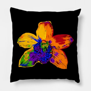 Rainbow Orchid 2 Pillow