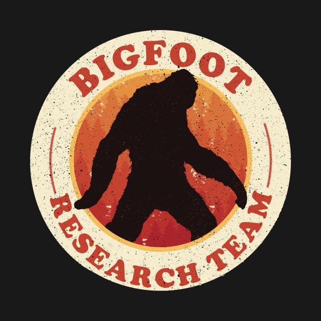 Bigfoot Research Team Design by UNDERGROUNDROOTS