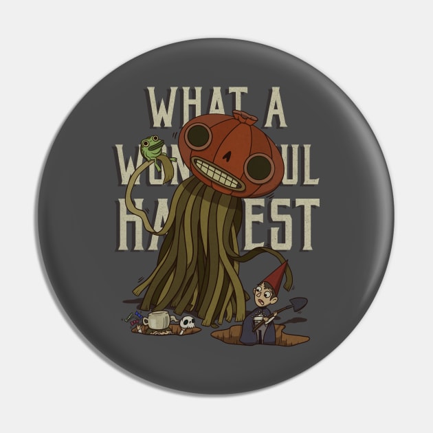 Pottsfield Harvest Festival - Over the Garden Wall Pin by NoBonesNoProblem