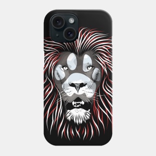 Lion Face - War paint tribal paw Phone Case