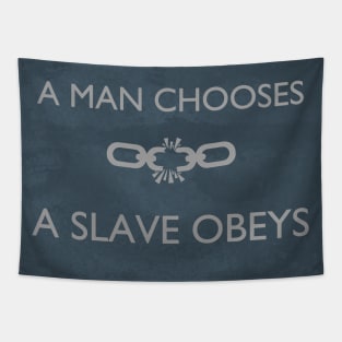 A Man Chooses (Dark) Tapestry