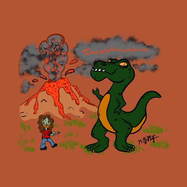 Zom B meets Sassy Rex by GeekVisionProductions