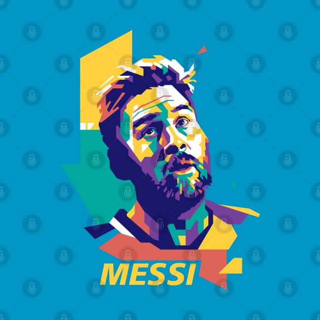 Lionel Messi WPAP Limit Color by masnono