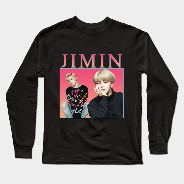 Kpop For BTS JIMIN Logo T-shirt Cotton MEN and WOMEN Crew Neck T shirt