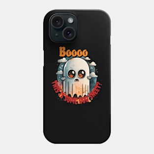 This is some boo sheet cute ghost Phone Case