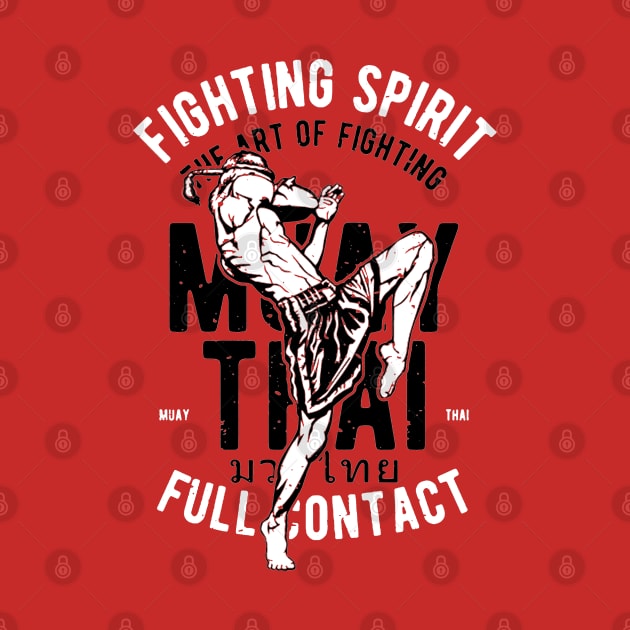 Fighting Spirit Muay Thai by JakeRhodes