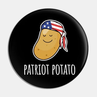 Patriot Potato America Pin